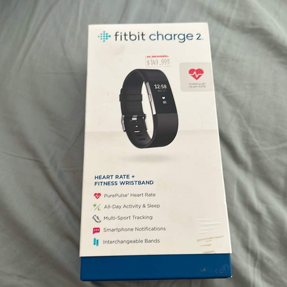 new in the box fitbit charge 2